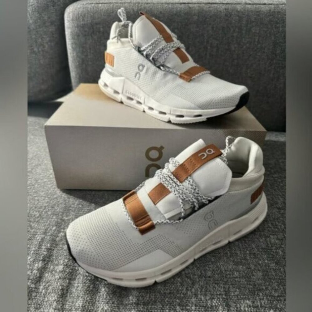 On Running Cloudnova Women Shoes White Sand